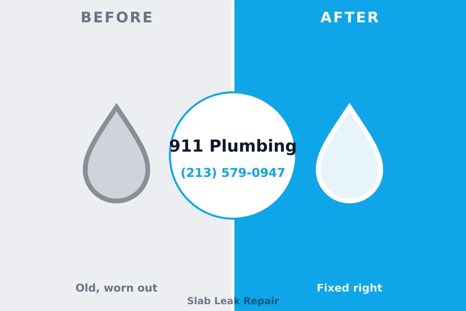 Before and after: plumbing company Valley Falls, RI